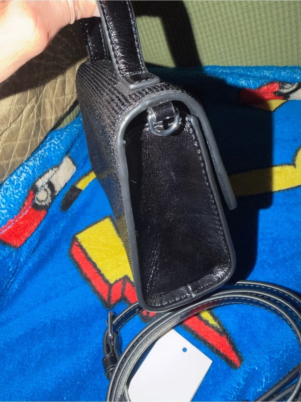 New tory burch mini top handle crossbody